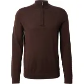 Selected Pull-over 'SLHTRAY' brun foncé