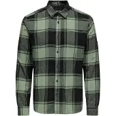 Only & Sons Chemise 'ONSGudmund' vert clair / noir