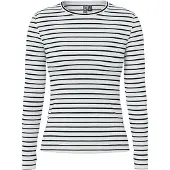 Pieces T-shirt 'PCRUKA' noir / blanc