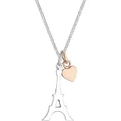 Elli Chaîne or rose / argent