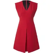 HUGO Kilama 10248776 01 Sleeveless Dress Rouge 38 Femme