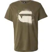 G-Star T-shirt Spray G Logo - Vert - Hommes