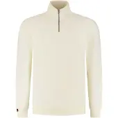 Superdry Essential Logo Half Zip Sweatshirt Beige S Homme
