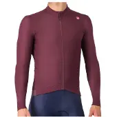 Castelli Espresso Thermal Long Sleeve Jersey Rouge 3XL Homme