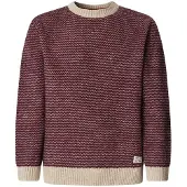 Pepe Jeans pour homme. PM7000017 Pull Pacey rouge (XXL), Casuel, Acrylique