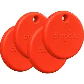 Chipolo Localizzatore Bluetooth Pop (Android, iOS), Traceur, Rouge