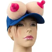 Orion Cicis - Casquette sexy - motif seins - bleu