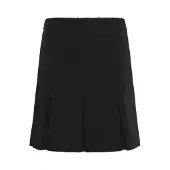 Cream Jupe 'Bina' noir
