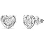 GUESS Love Jube05466 Earrings Argenté Femme
