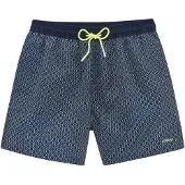 s.Oliver Shorts de bain marine / blanc