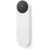 Google Sonnette vidéo sans fil Nest Doorbell, Snow