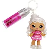 Yummiland Doupe de brillant lvres Yummilland: Soudrowes - Misty Cakes comprend le brillant lvres bricolage + le porte-porte-porte-cls amovible jeu
