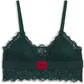 HUGO 50535060 Triangle Bra Vert L Femme
