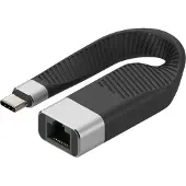 Techly ICOC-USBC-RJ45 Adaptateur flexible de type C vers RJ45