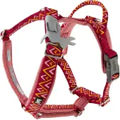 Hurtta Y Razzledazzle Dog Harness Rouge 80-100 cm