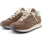 New Balance Baskets basses '574' marron / blanc