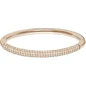 Swarovski Bracelet pierre Rosé, (18 cm, Acier inoxydable)