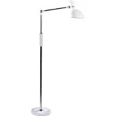 Beliani Lampadaire LED blanc en matière synthétique 169 cm dimmer color temperature light modern lighting home office