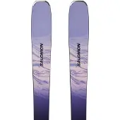 Salomon Stance W 84+m10 Gw Woman Alpine Skis Pack Violet 167 Femme