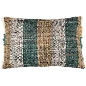 Pomax Coussins AYALA - Bleu - 40x60 cm