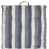 Broste Copenhagen Coussins AVA - Bleu - 40x40 cm