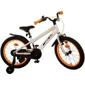 Volare Vélo enfant Rocky - Garçons - 18 pouces - Gris