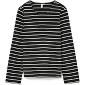 Vero Moda T-shirt 'VMFILUKKA' noir / blanc