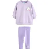 Next Set 'Disney Aristocats' gris / lavande / orange / blanc