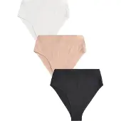 Next Slip nude / noir / blanc
