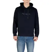 Armani Exchange pour homme. XM001294AF20934UB101 Sweat à capuche basique en coton bleu marine (XS), Casuel, Sport, Manche longue