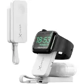 XLayer 220559 chargeur pour appareils mobiles Ecouteurs, Smartphone, Smartwatch Blanc USB Intérieur