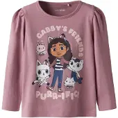 TWO SOON T-Shirt 'Gabby' bleu marine / marron / lavande / blanc
