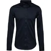 Armani Exchange pour homme. 8NZCBDZN10Z1510 Chemise classique marine (XL), Casuel, Fête, Coton, Manche longue