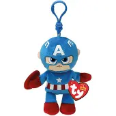 TY 34004 Captain America - Marvel- Key Clip - Soft