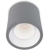 LEDS-C4 Plafonnier Led 3000k Cosmos, aluminium et verre, gris