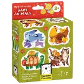 Banana Panda – Meine ersten Puzzles, Tierbabys, 7-tlg. (28 pièces)