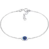 Elli Bracelet bleu / argent / blanc