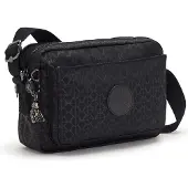 Kipling Sac à bandoulière 'Abanu' gris foncé / noir