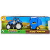 Daffi Tracteur New Holland T5 avec presse à paille T-515 95158