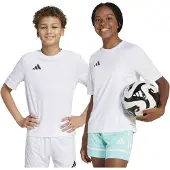 Adidas T-Shirt fonctionnel 'Squa25' noir / blanc