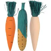 Trixie Legumes Bois A Macher Lot De 3 10 Cm