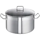 Schulte Ufer -Ufer Pot, Poêle + casserole, Argent