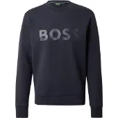 BOSS Salbo 10256713 Sweatshirt Bleu M Homme