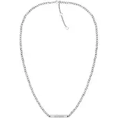 Tommy Hilfiger Collier Layered Pendant, (Acier inoxydable, 55 cm)