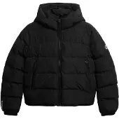 Superdry Femme Doudoune à Capuche Sports Black Taille: 34