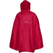 Vaude Bike Valdipino Waterproof Poncho Rouge 2XL Homme