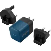 Inny Energizer Ultimate - Multiplug EU/UK/US GaN 20 W Chargeur secteur PD (bleu)