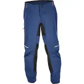 Acerbis X-Duro Baggy, pantalon textile imperméable ,Bleu Foncé/Orange ,36