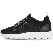 Geox Baskets basses 'Spherica' noir / blanc