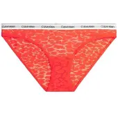 Calvin Klein Jeans Femmes, Bikini, Culottes de bikini pour femmes, Rouge, (XS)